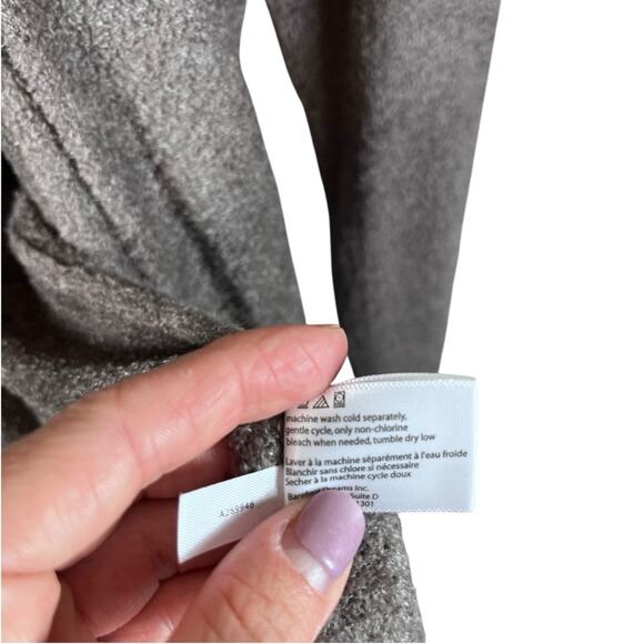 Barefoot Dreams | Bamboo Chic Lite Open Front Cardigan Sweater Robe Plus 1X Gray - Picture 6 of 6